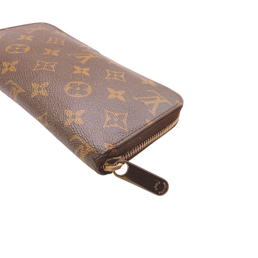 【ジャンク】LOUIS VUITTON モノグラム ジッピーウォレット☆鑑定済み
