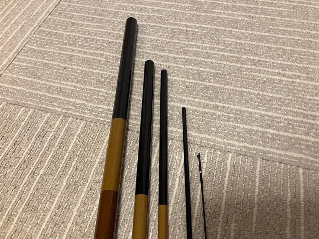 SHIMANO シマノ 颯風 さつふう 硬直 15尺 へら竿 振り出し竿