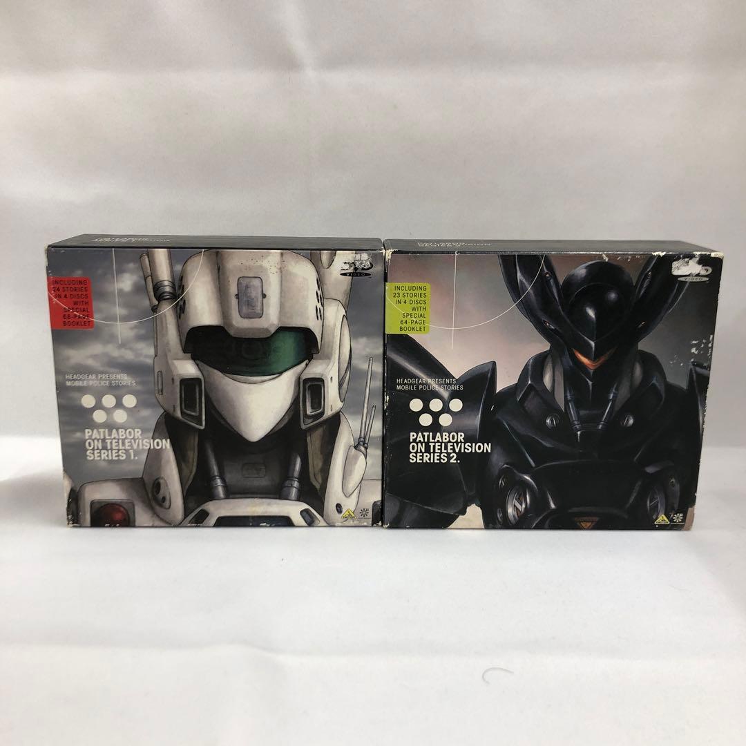 knav9-0301 機動警察パトレイバーON TV DVDBOX1＆2セット