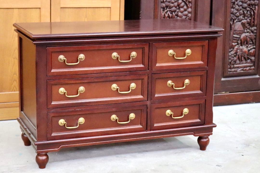 GMIK387B○3段チェスト サイドチェスト 箪笥 収納家具 引き出し 花台