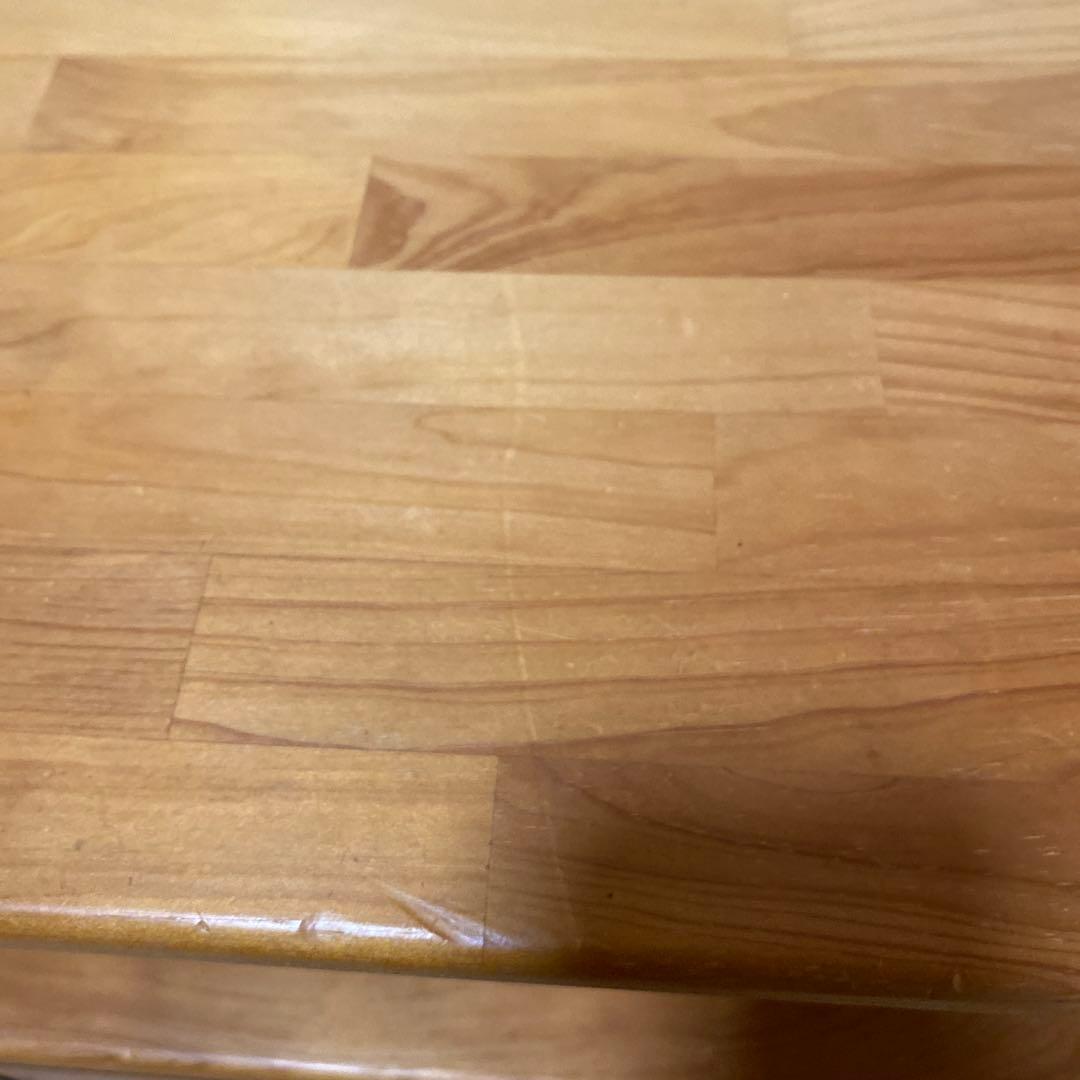 ハンドメイド　カントリー家具　テレビ台　ハートくり抜き