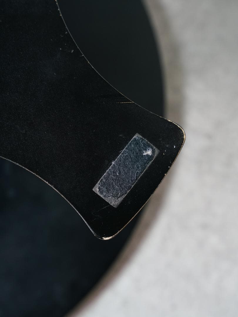 vintage ラウンド サイドテーブル テラゾー調　モダン 昭和レトロ