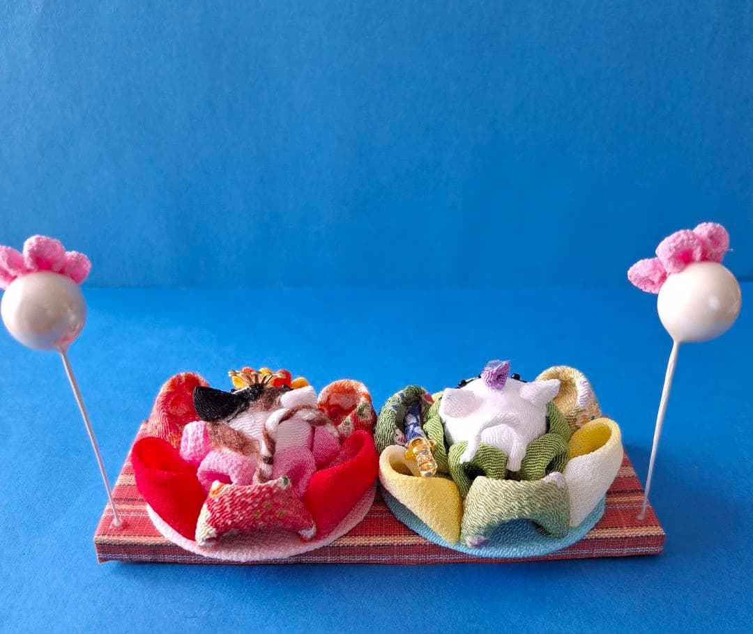 みくママ専用ページ　つまみ細工　雛人形オーダー