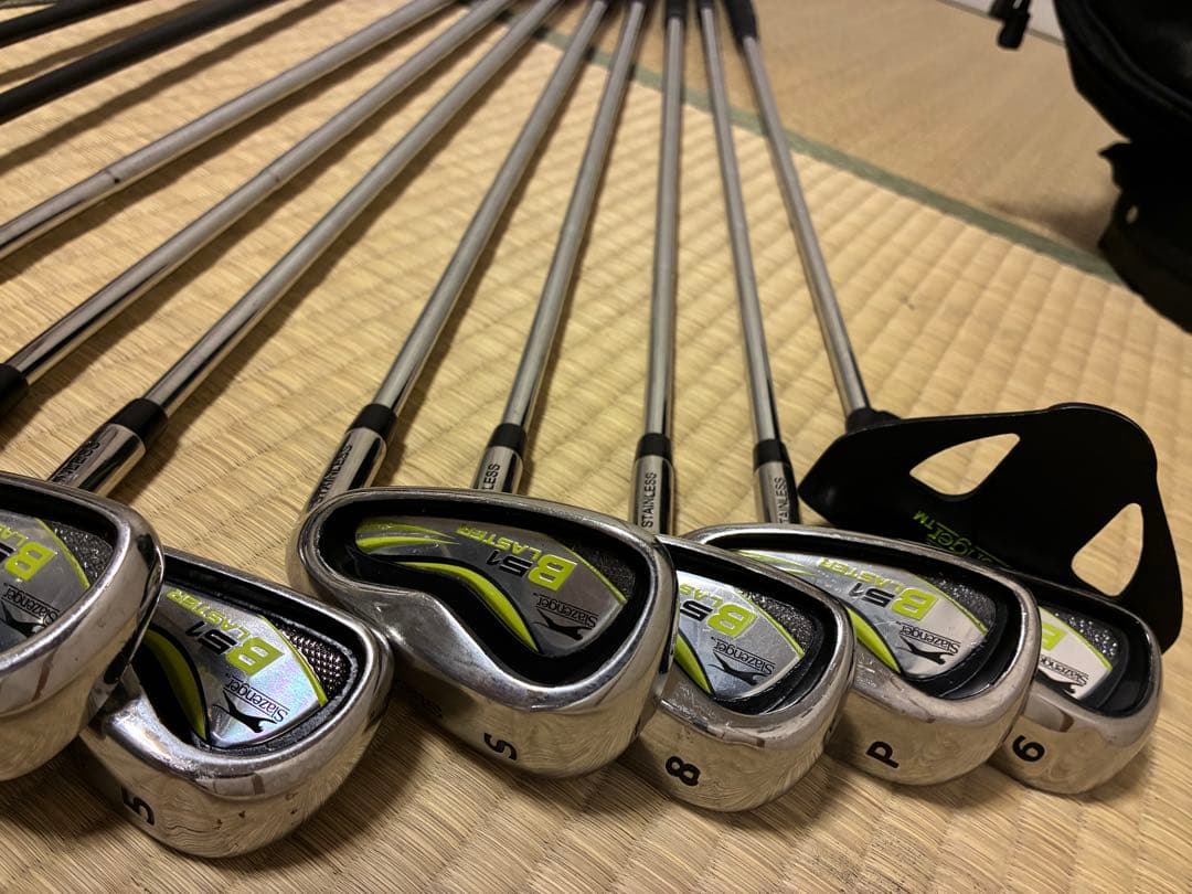 スラセンジャー ゴルフクラブセット メンズ 11本セット キャディバッグ付
