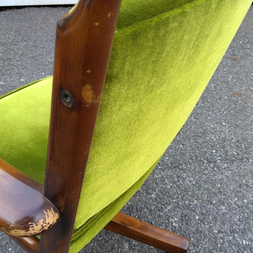 カリモク カリモク60　ヴィンテージ・デスクチェア　役員用チェア　回転椅子