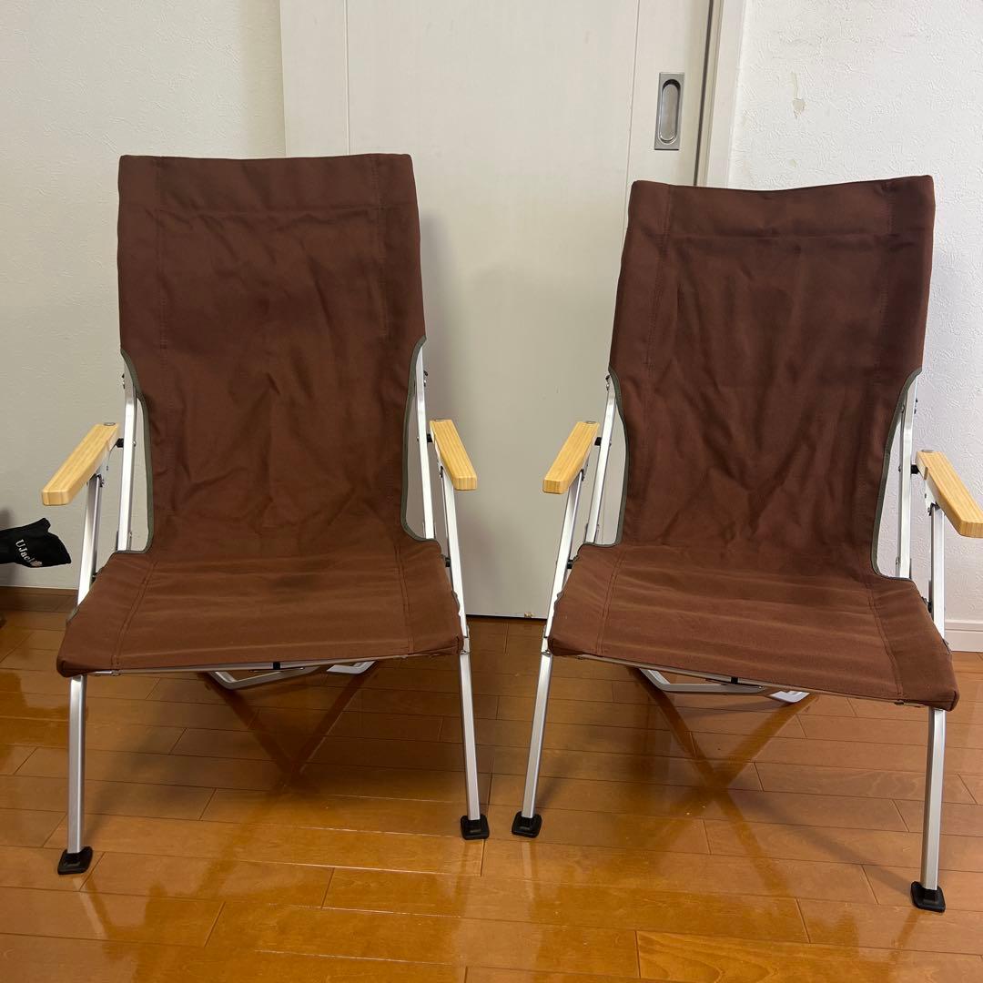 スノーピーク　ローチェア30/ブラウン　2脚セット