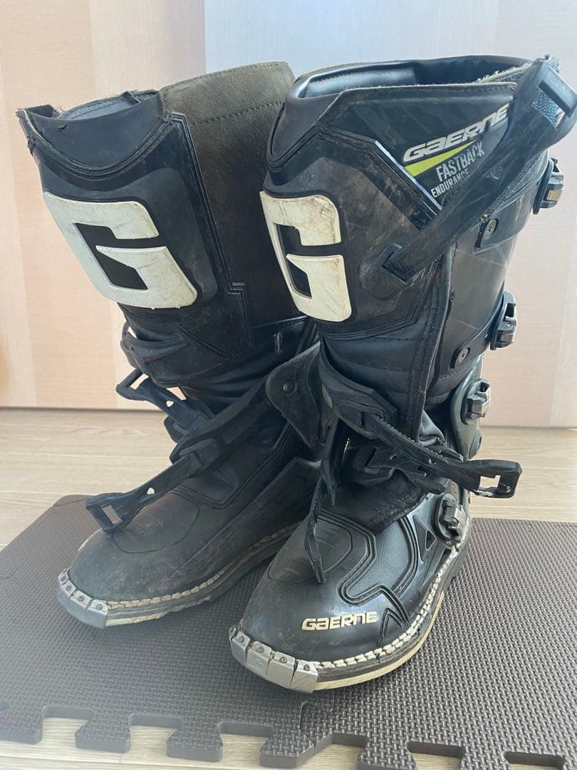 お*茶様 GAERNE バイクブーツ ブラック