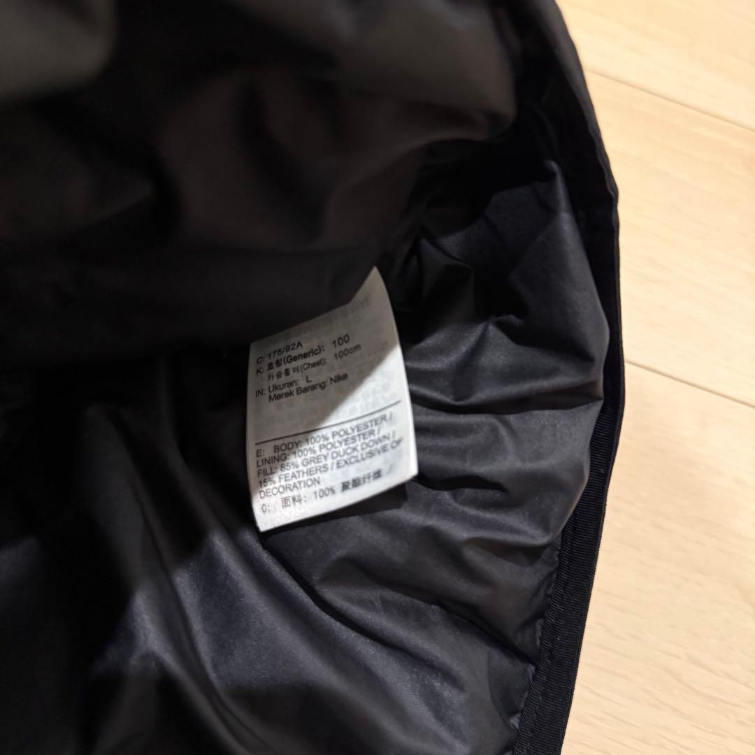 NIKE ナイキ　ダウンベスト　ブラック　L
