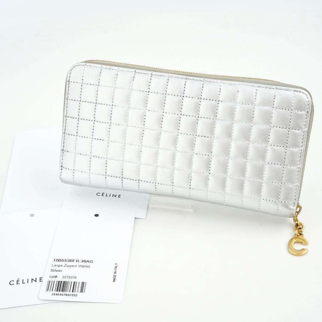 ✨未使用に近い・保証書付き✨　CELINE 長財布　ラージジップドウォレット