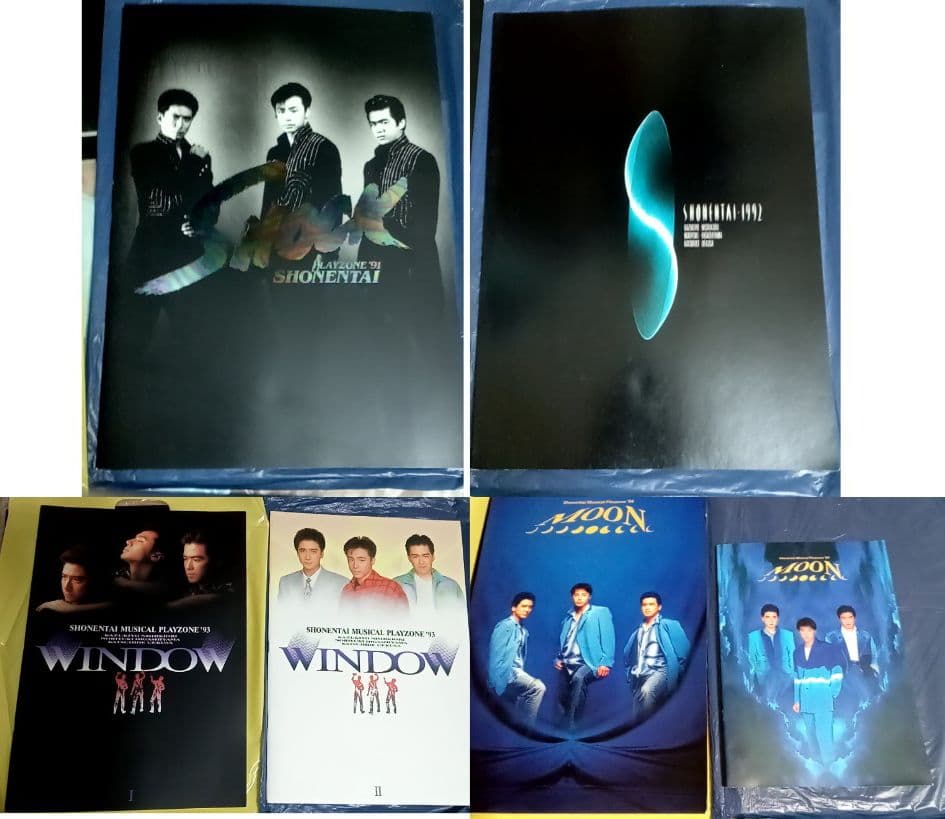 少年隊　VHS ビデオ　CD　パンフレット　セット