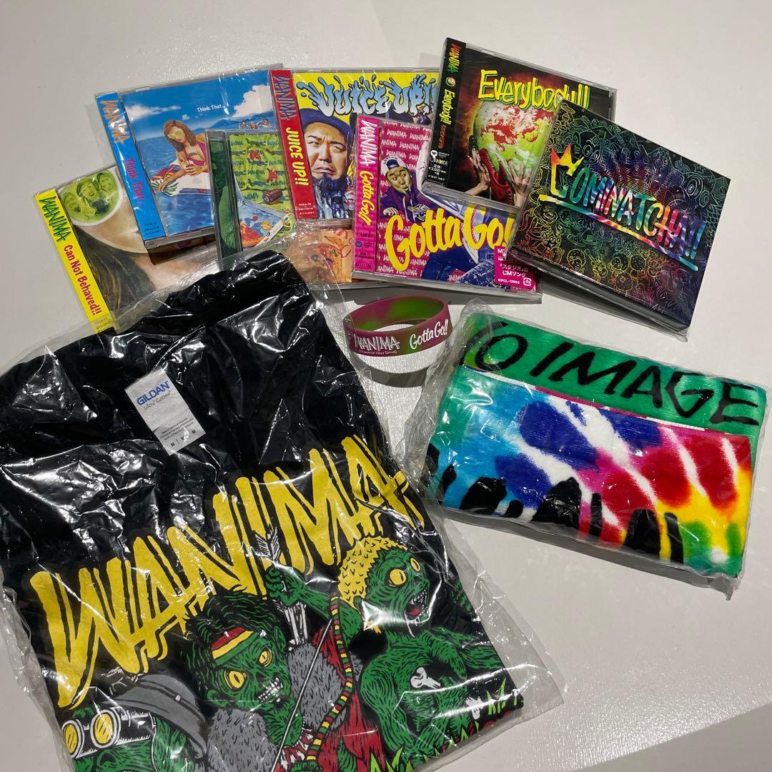 WANIMA Tシャツ・CD・DVD・ラババン・タオル・グッズセット