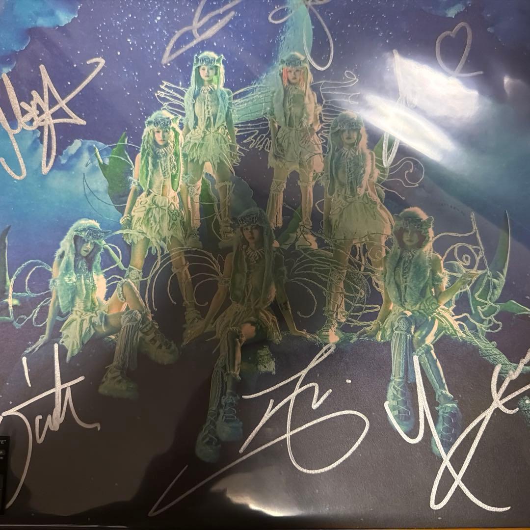 XG メンバー全員直筆サイン入り CD