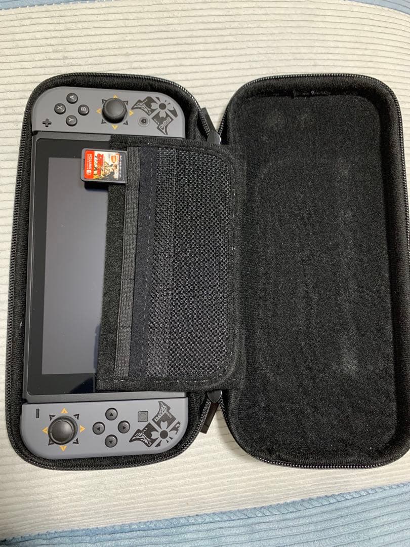 Nintendo Switch 本体+ジョイコンホルダー+ケース+大神絶景版