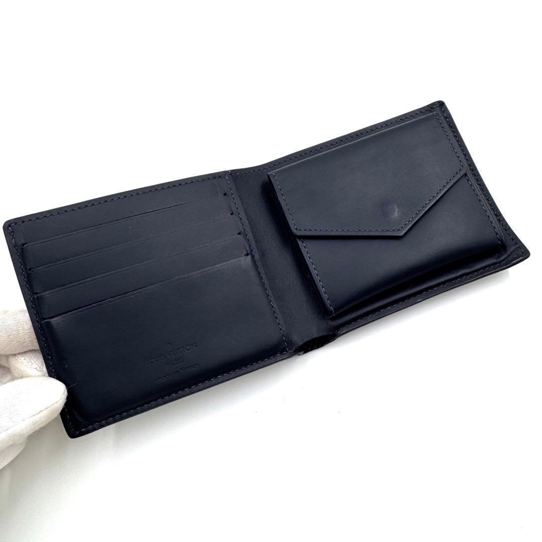 良品✨　ルイヴィトン　折り財布　正規品　ポルトフォイユ　マルコ　LVアエログラム