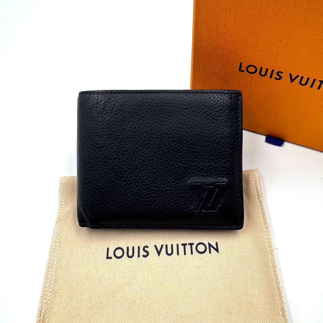 良品✨　ルイヴィトン　折り財布　正規品　ポルトフォイユ　マルコ　LVアエログラム