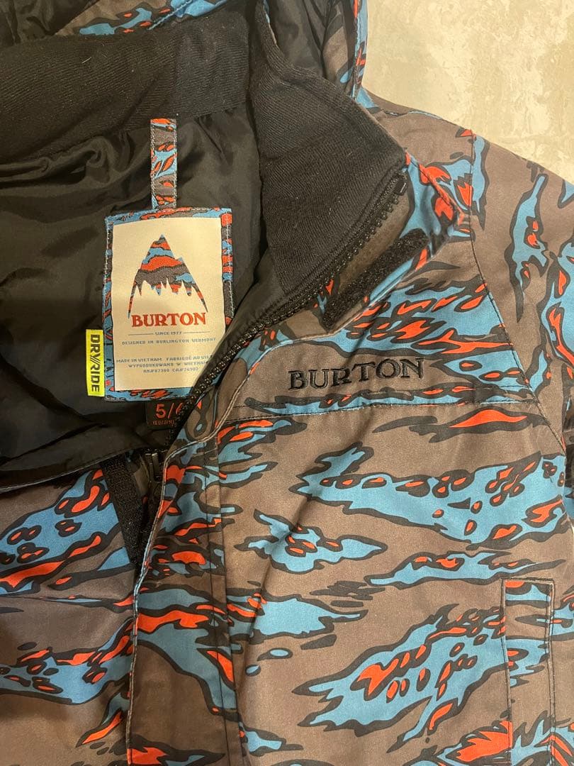 Burton スキーウェア 5/6サイズ カモフラージュ