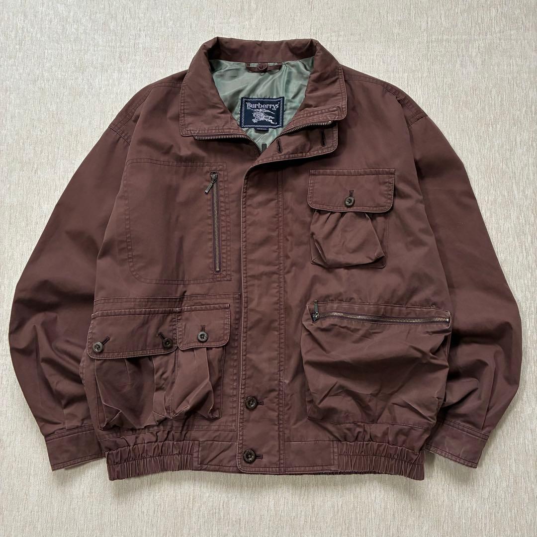Burberrys ミリタリージャケット　ブルゾン　裏地タマムシ　ヴィンテージ