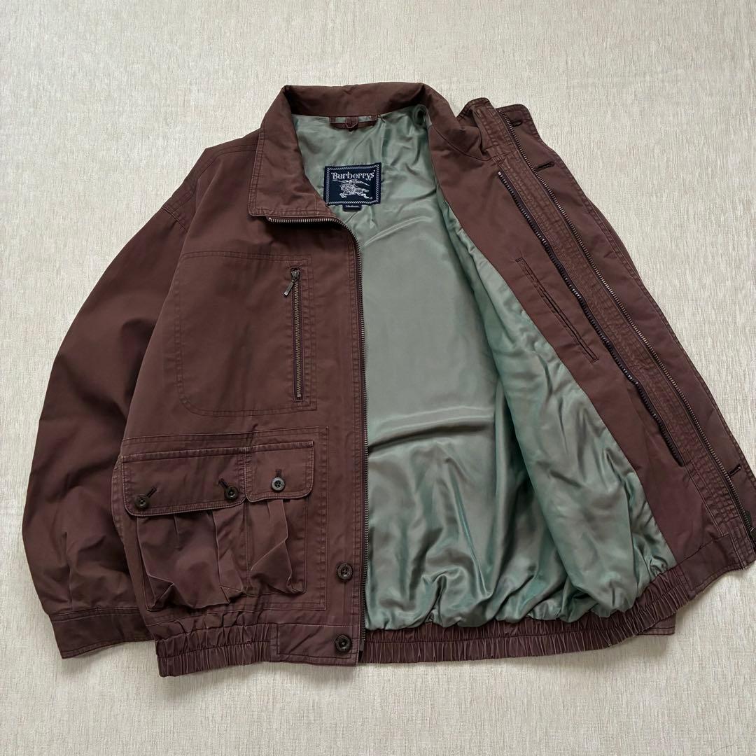 Burberrys ミリタリージャケット　ブルゾン　裏地タマムシ　ヴィンテージ