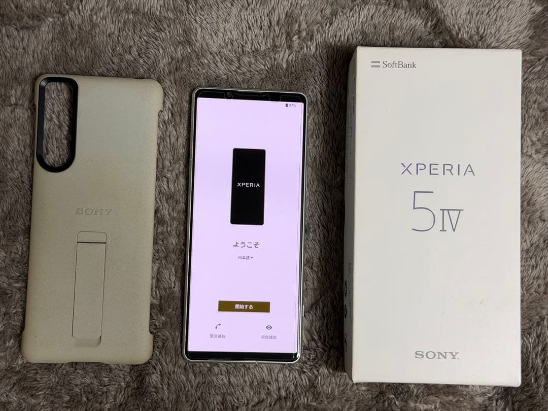 A*★様 Xperia 5 Ⅳ エクリュホワイト 128gb A204SO ケー
