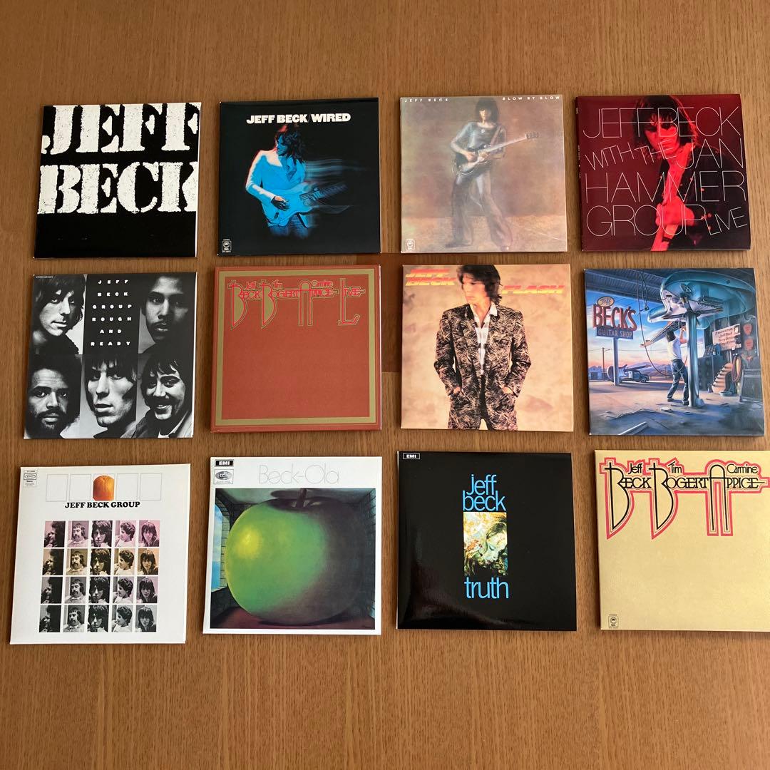 Jeff Beck 紙ジャケCD、特典BOXセット全種＋２ ジェフ・ベック