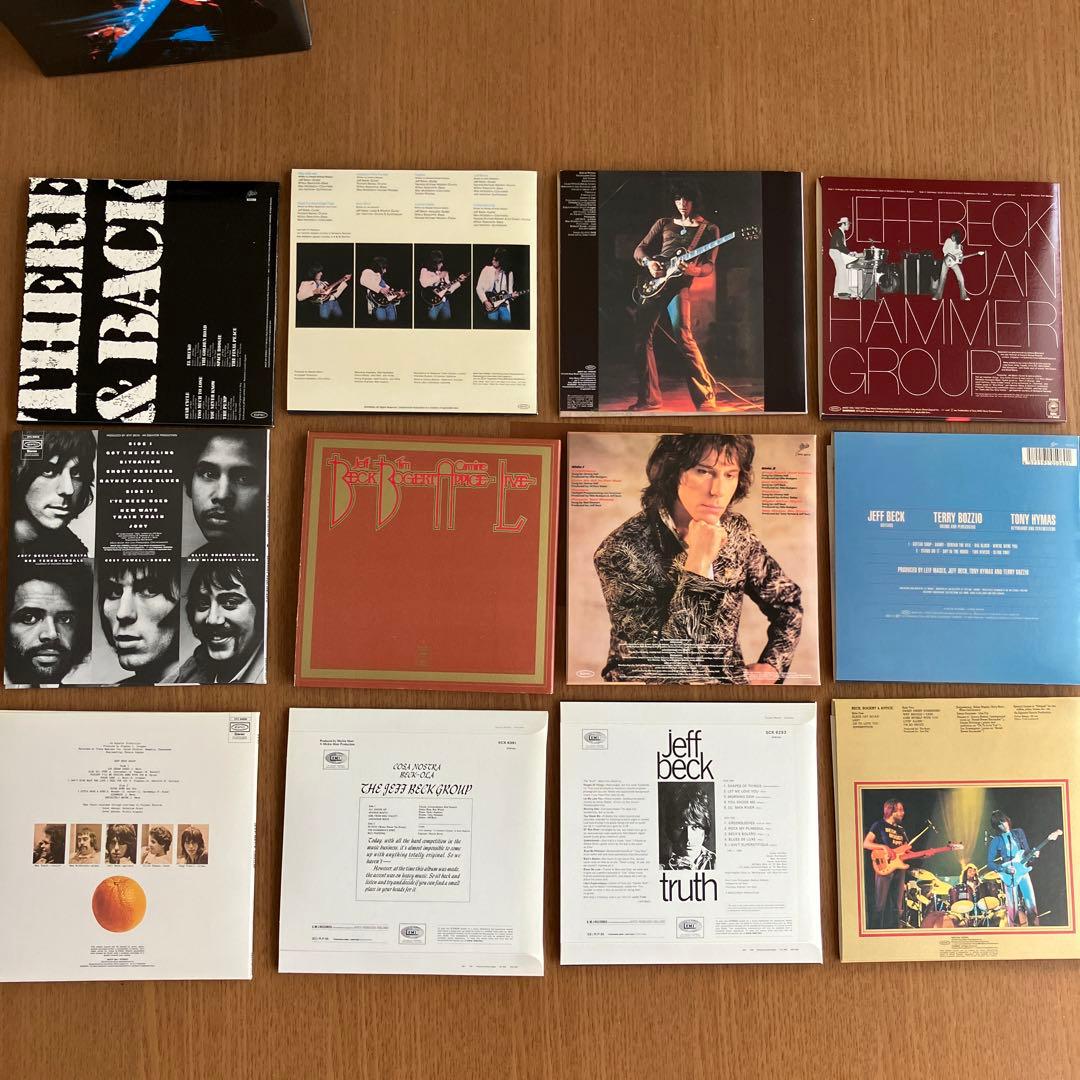 Jeff Beck 紙ジャケCD、特典BOXセット全種＋２ ジェフ・ベック
