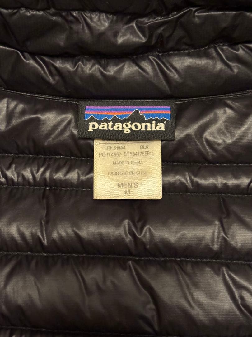 Mサイズ patagonia パタゴニア ダウンベスト メンズ