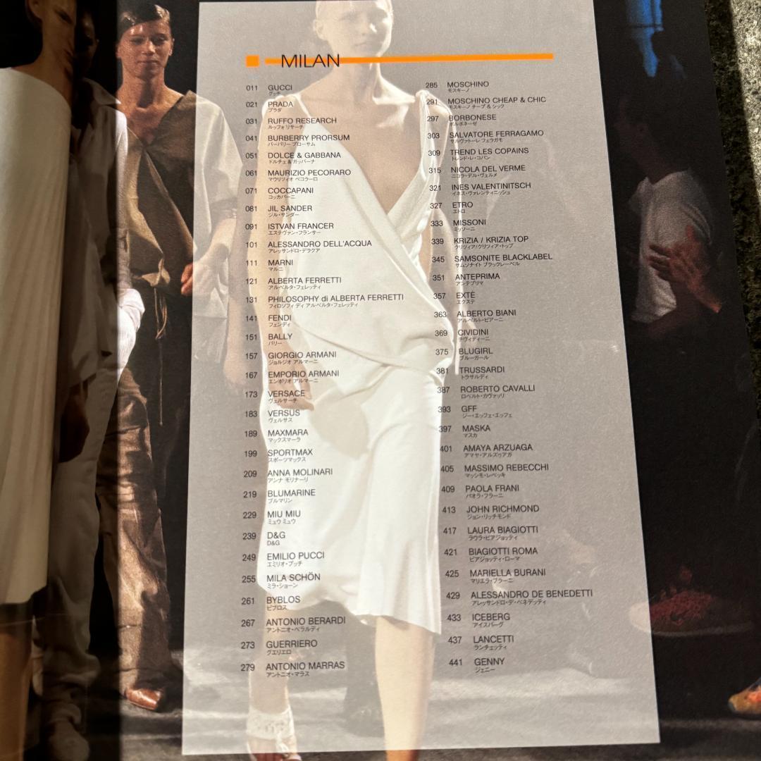 gap COLLECTIONS 2003SS ミラノトムフォード グッチ