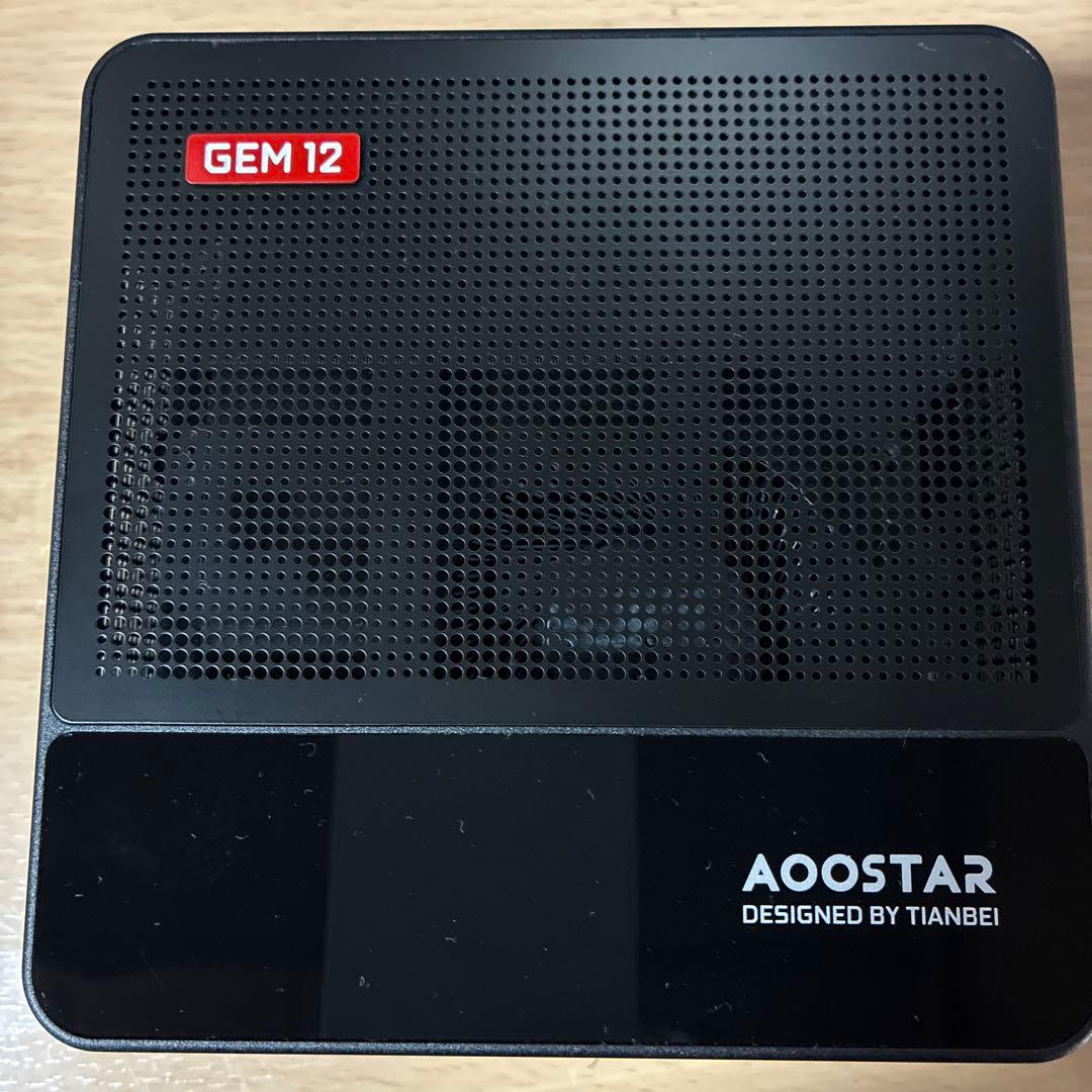 ミニPC AOOSTAR GEM 12 ryzen9 6900hx 1TB 32GB