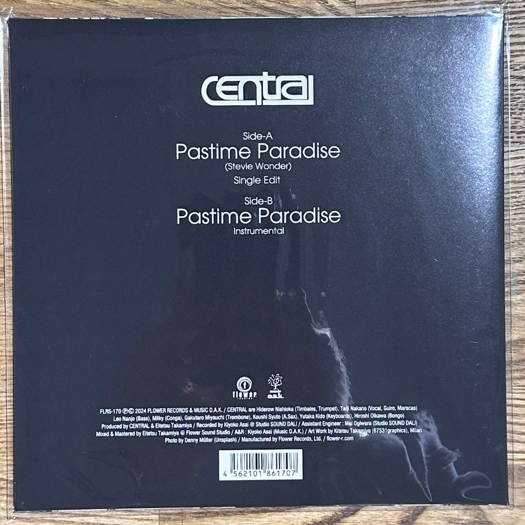 洋楽 Central Pastime Paradise