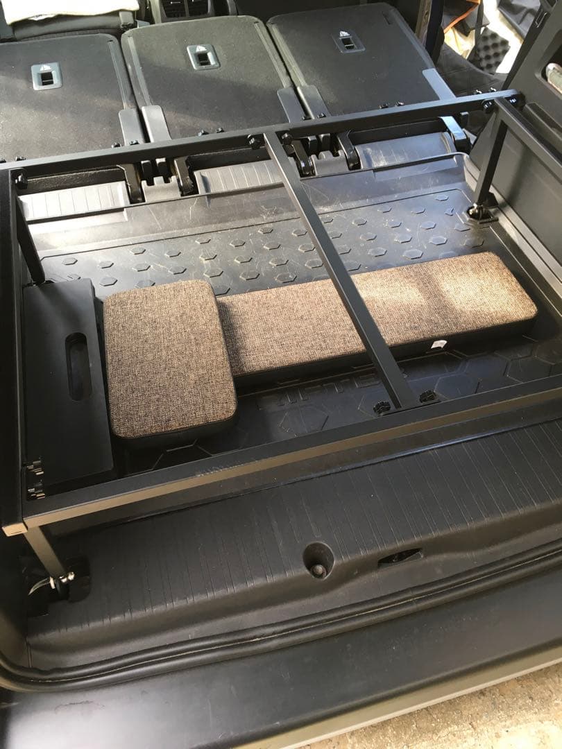 車中泊　m.flat プジョー　リフター用　ベッドフレームキット　used品