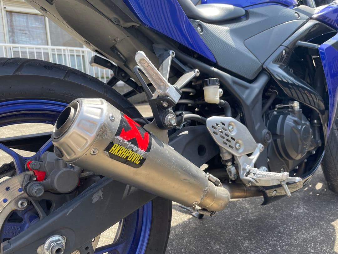 アクラポビッチ　レーシングライン ステンレス YZF-R25