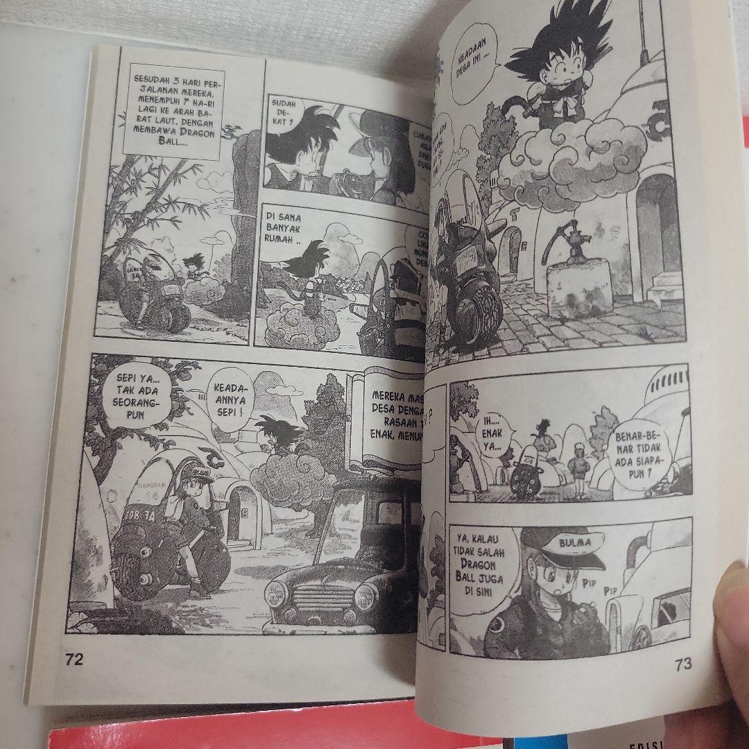 ドラゴンボールインドネシア語10巻　インドネシア語 INDONESIA 鳥山明