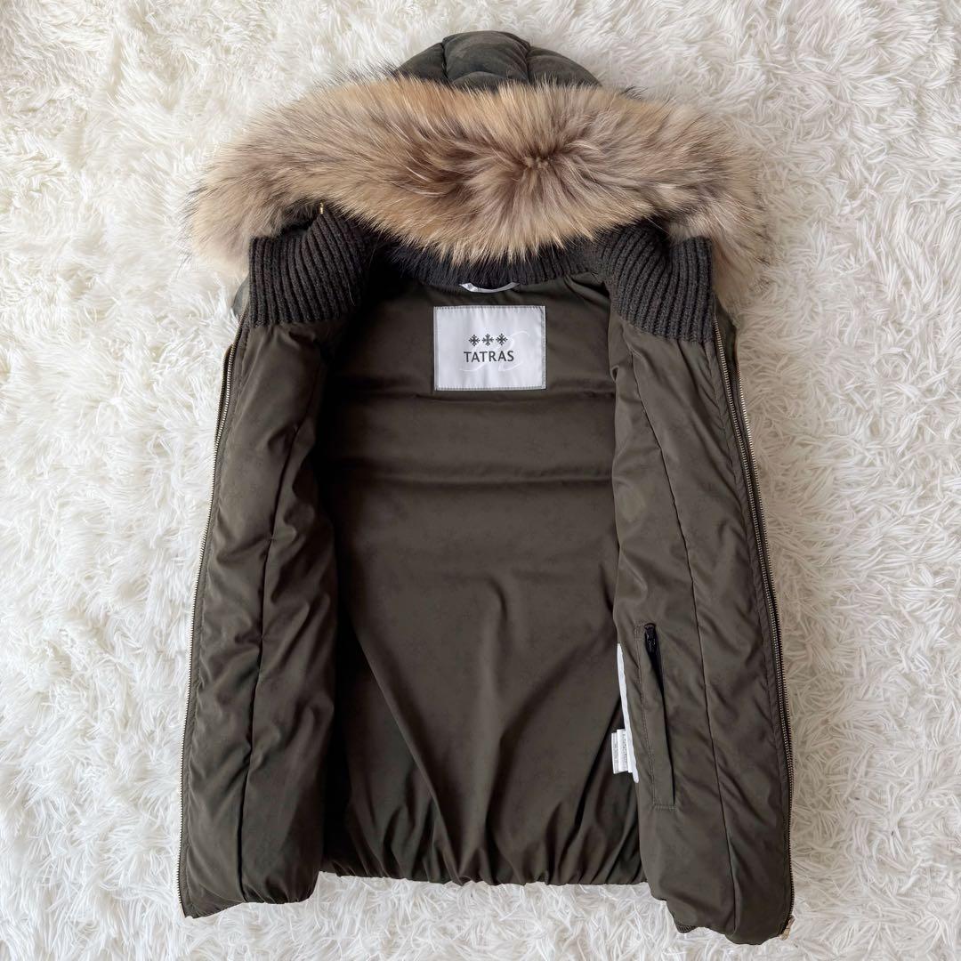 美品⭐︎TATRAS タトラス ダウンベスト カモフラ 迷彩　M レディース