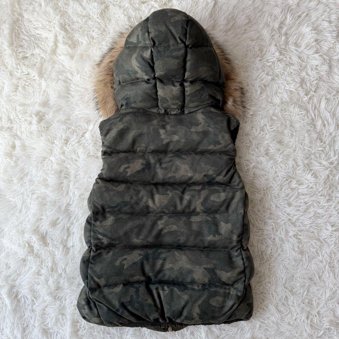 美品⭐︎TATRAS タトラス ダウンベスト カモフラ 迷彩　M レディース