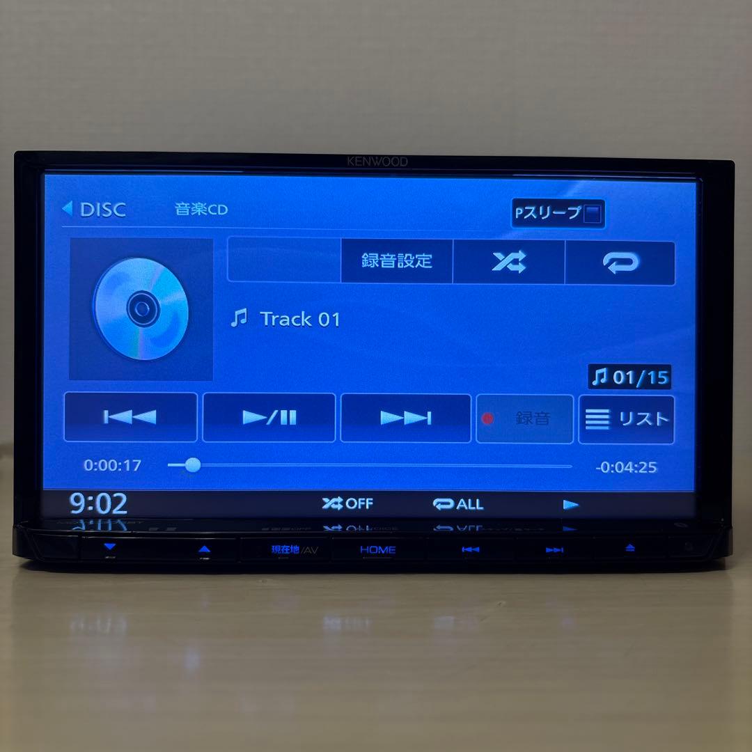 2025秋最新地図更新済みBluetooth搭載フルセグナビMDV-D306BT