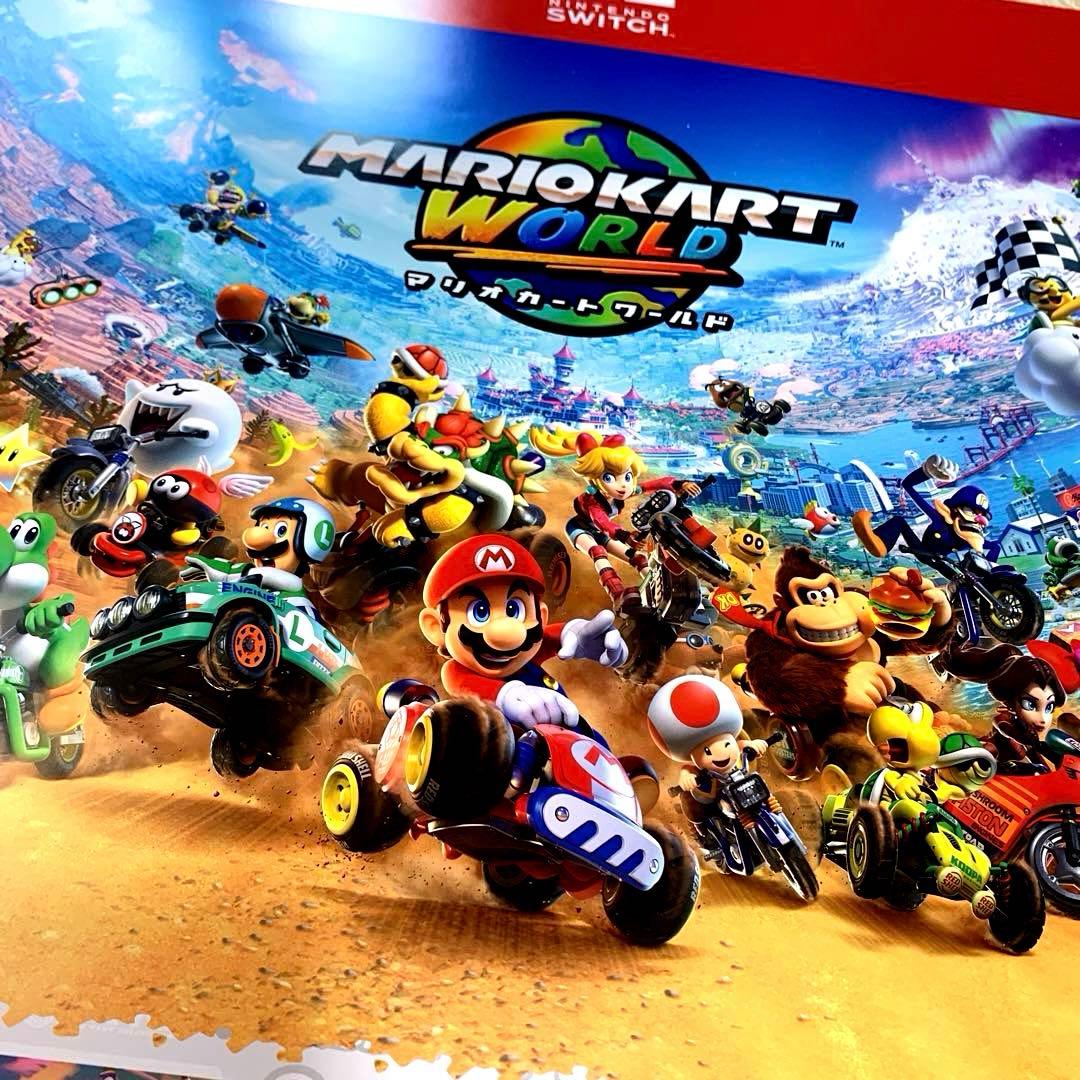 ★非売品★Switch2 マリオカートワールド　販促用B2ポスター