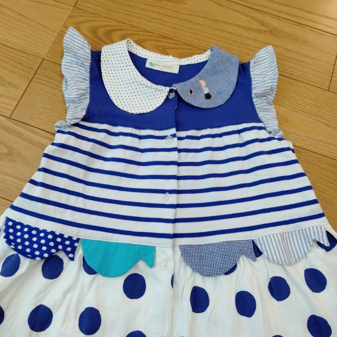 【専用】ベイビーチアー おさかなティアードワンピース＆ねこ襟ピアノチュニック