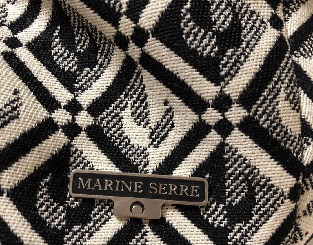 専用　新品Marine Serre Moon Diamond ジャカードベレー
