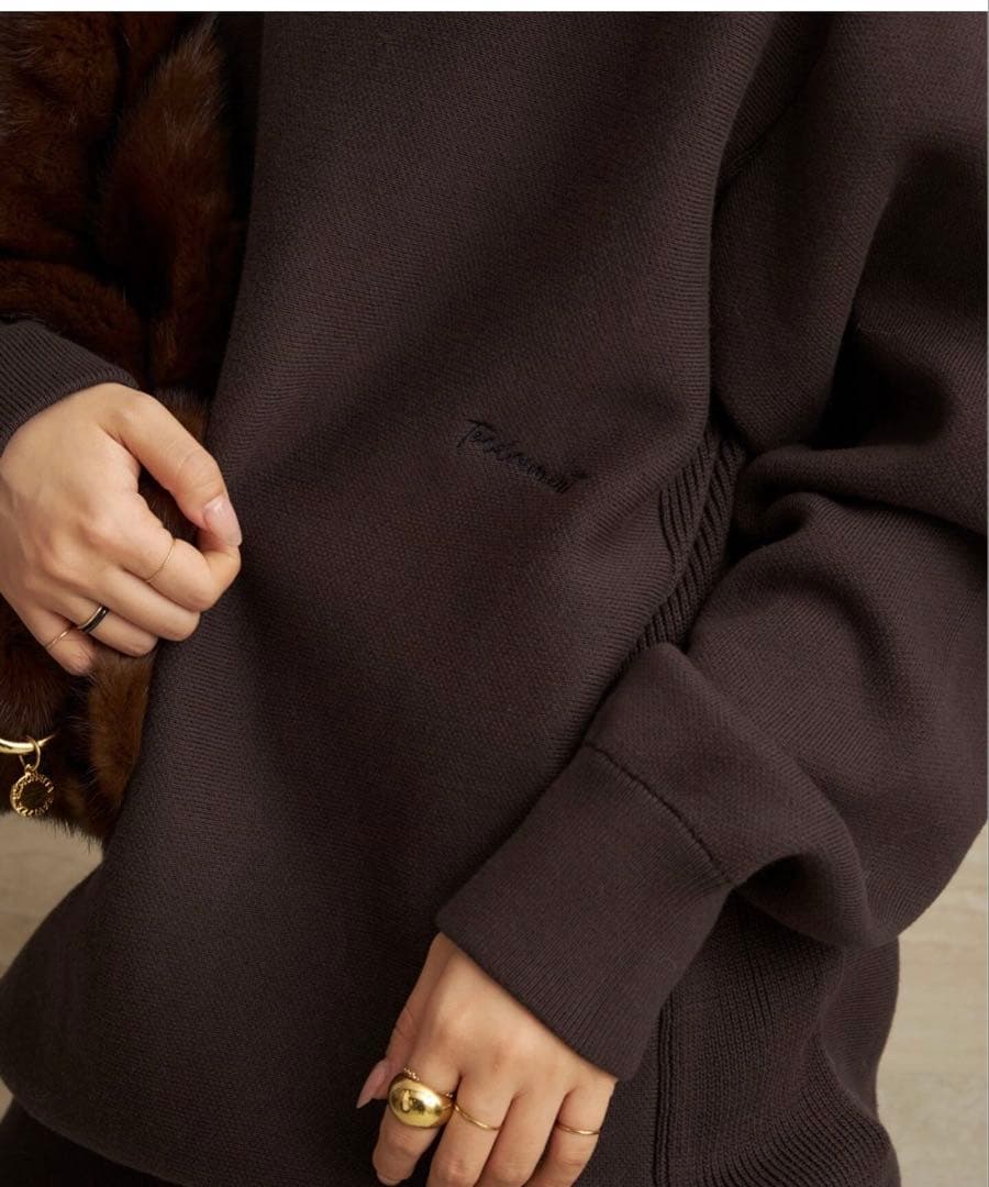 Plage プラージュ les Tendre brown スウェット