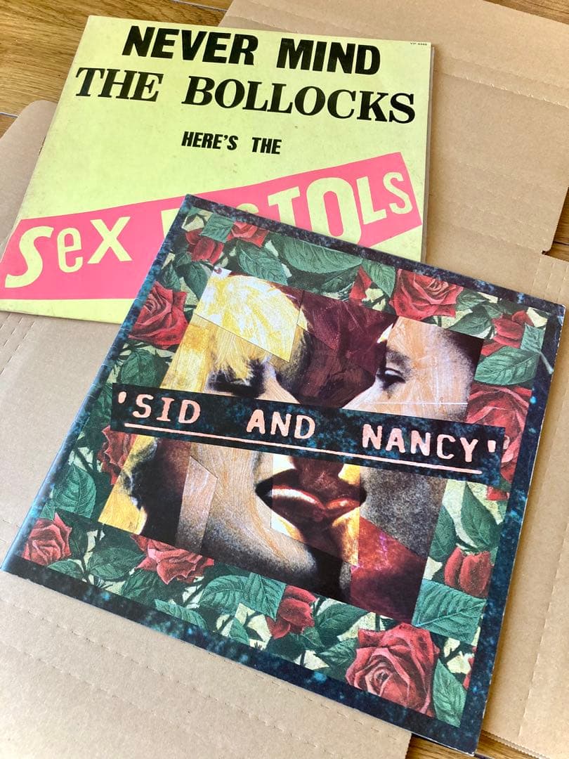 SID AND NANCY 映画パンフレット/ おまけPISTOLS レコード