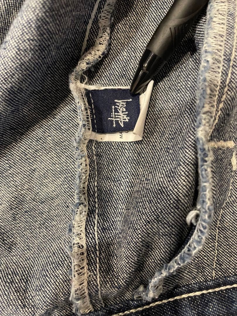 STUSSY ステューシー デニムジャケット Gジャン L インディゴ