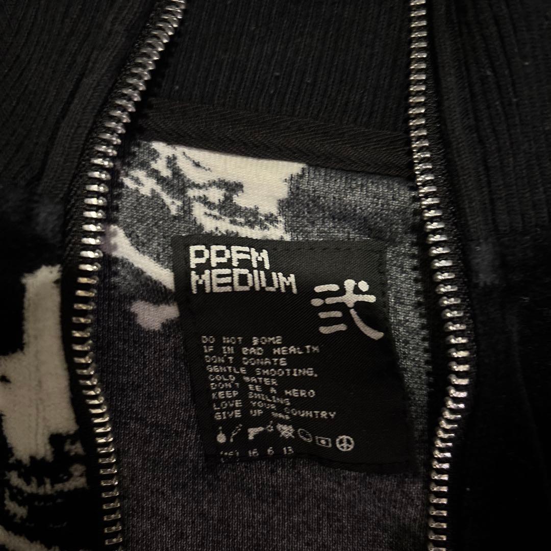 激レア　サンプル品　00s ppfm ベロア　ジャージ　スカル　y2k お兄