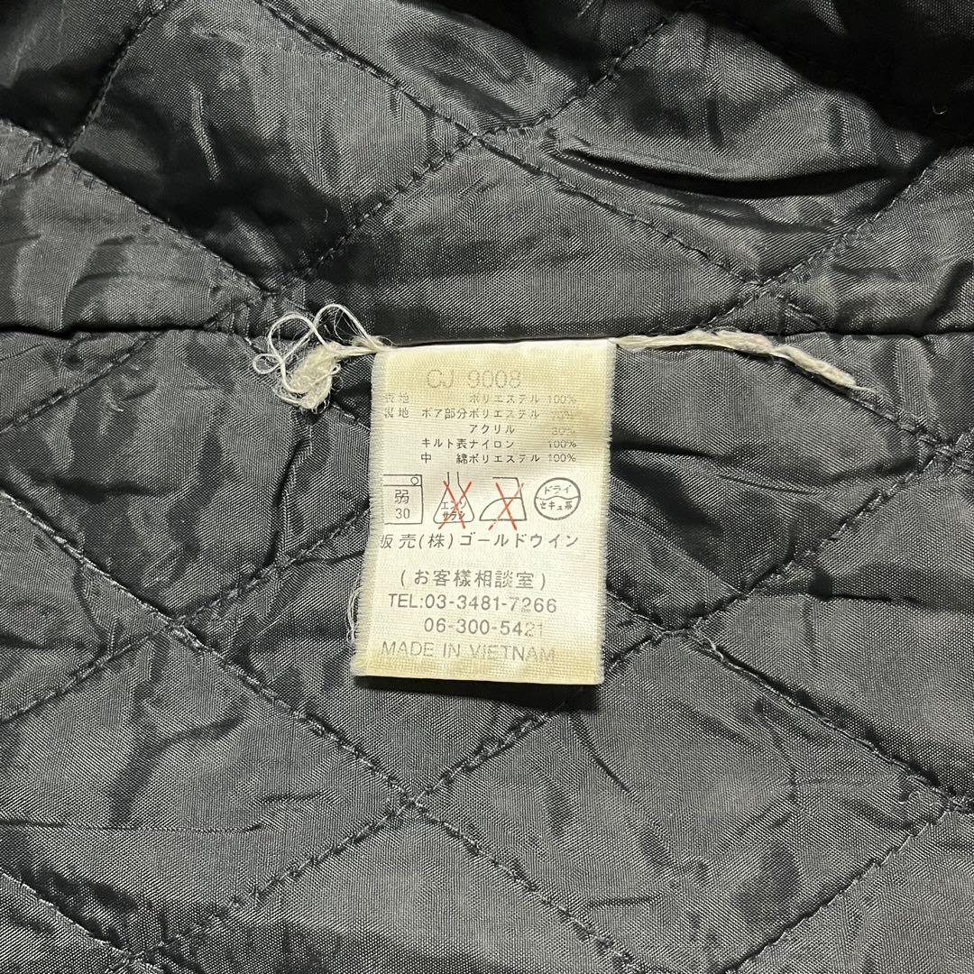 Champion ベンチコートBIGロゴ 胸ロゴ 中綿 Authentic