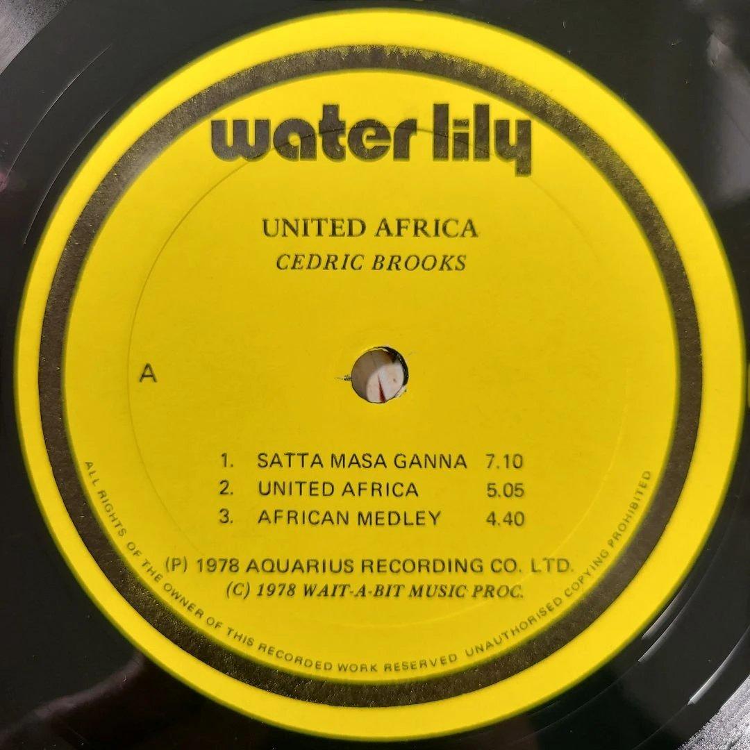 ★ＪＡＭＡオリジナル盤★『UNITED AFRICA』CEDRIC BROOKS