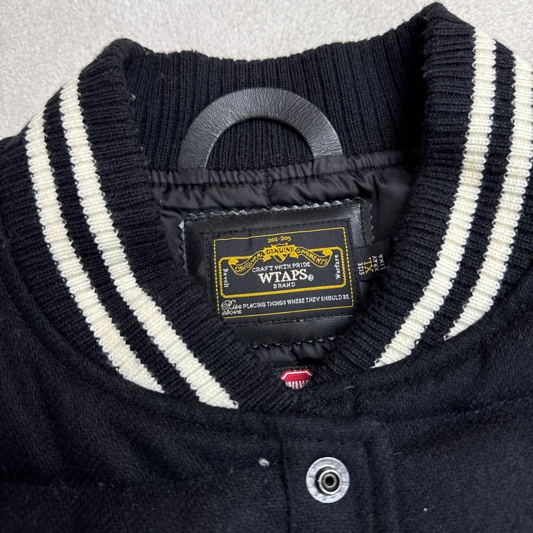 ダブルタップス　大きいサイズ　ダウンベスト　ブラック　XLサイズ