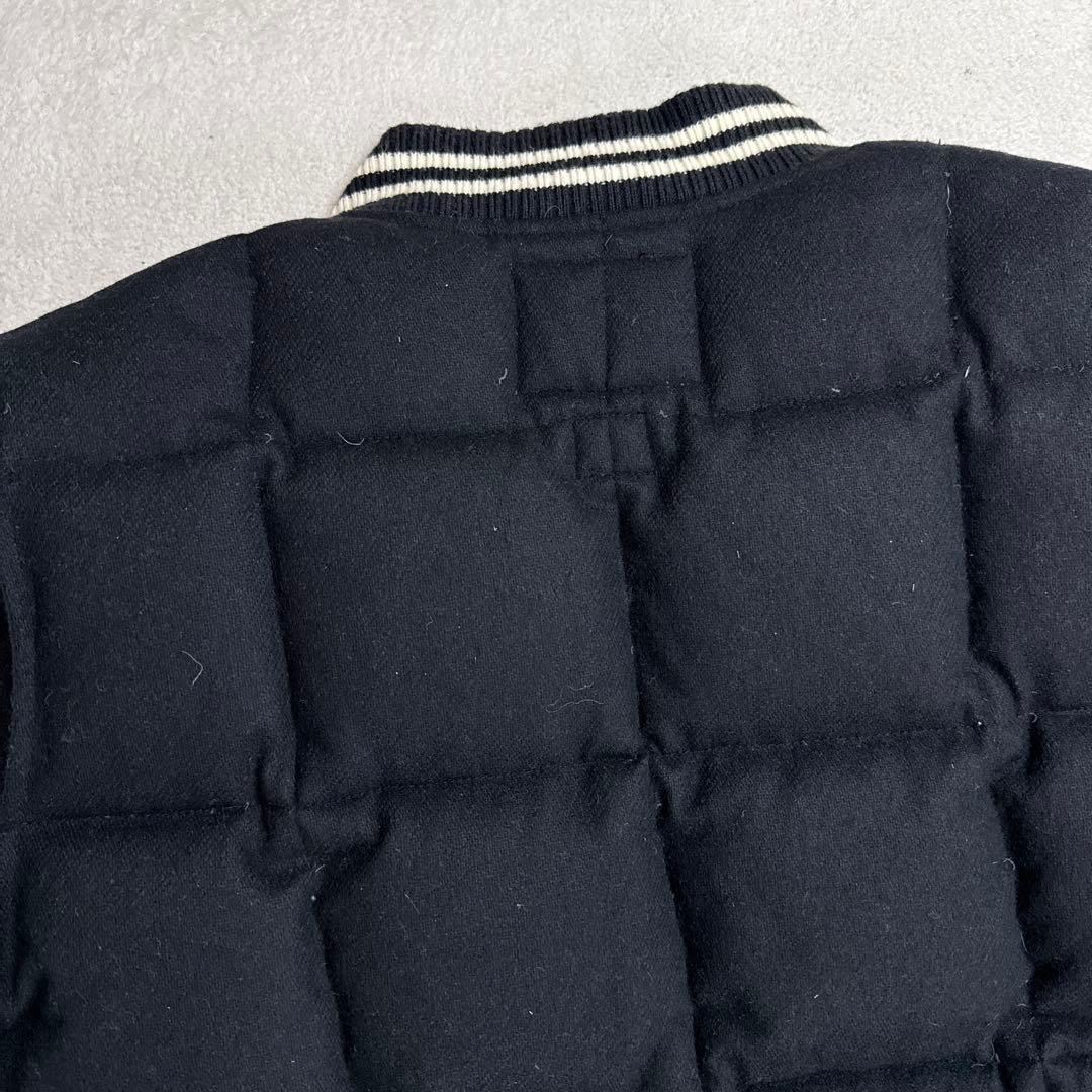 ダブルタップス　大きいサイズ　ダウンベスト　ブラック　XLサイズ