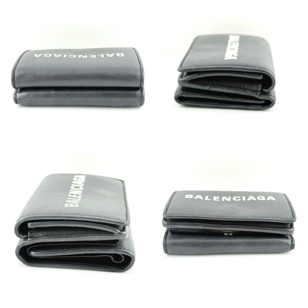 【美品】バレンシアガ 516402 レザー エブリデイ 三つ折り財布