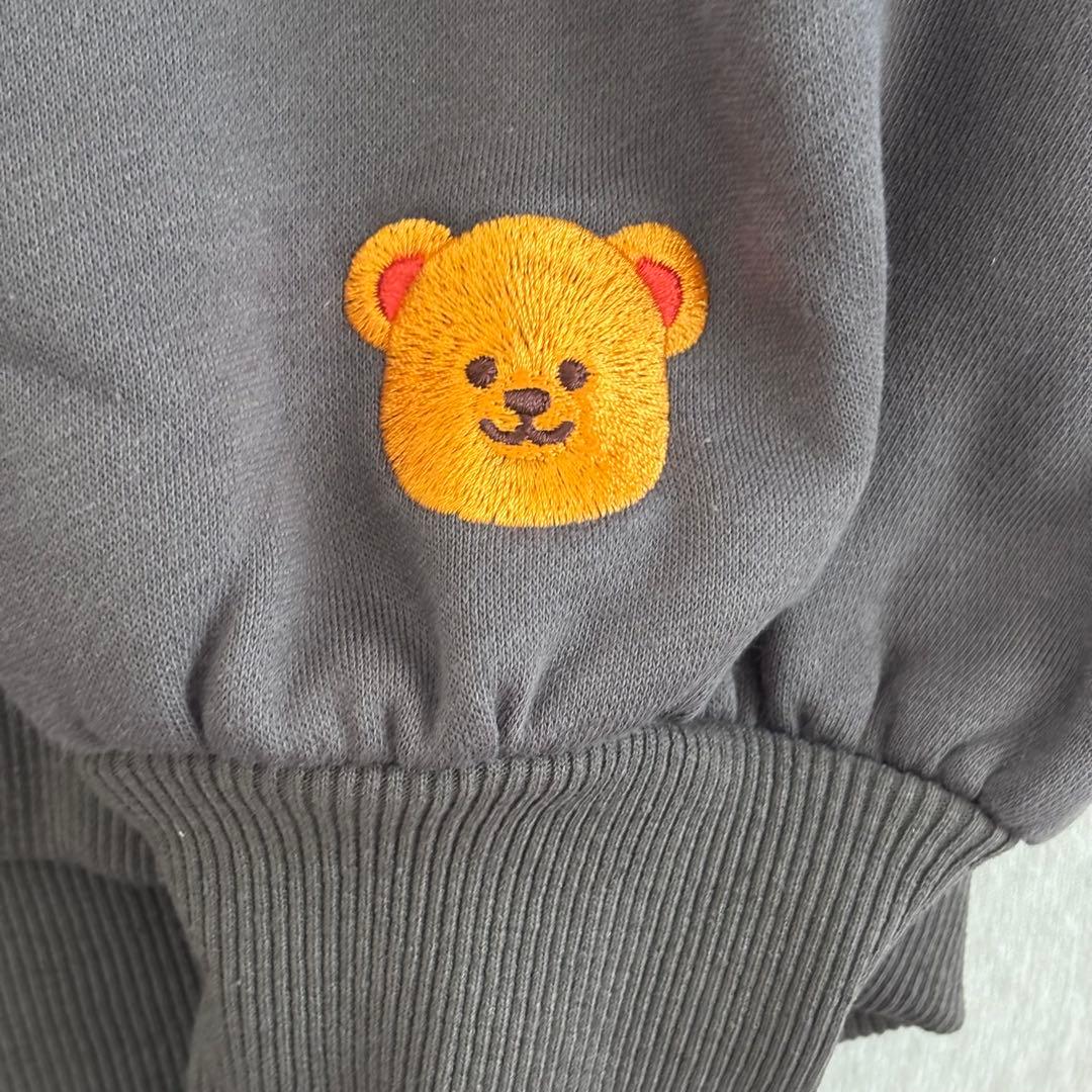 【極美品/完売品】HTH × Wiggle Wiggle コラボフーディ グレー