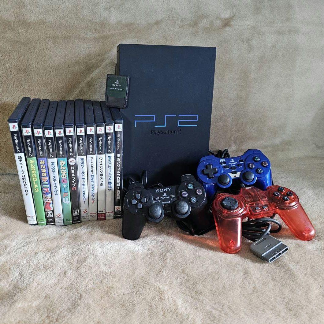 play station2 本体 + ソフト
