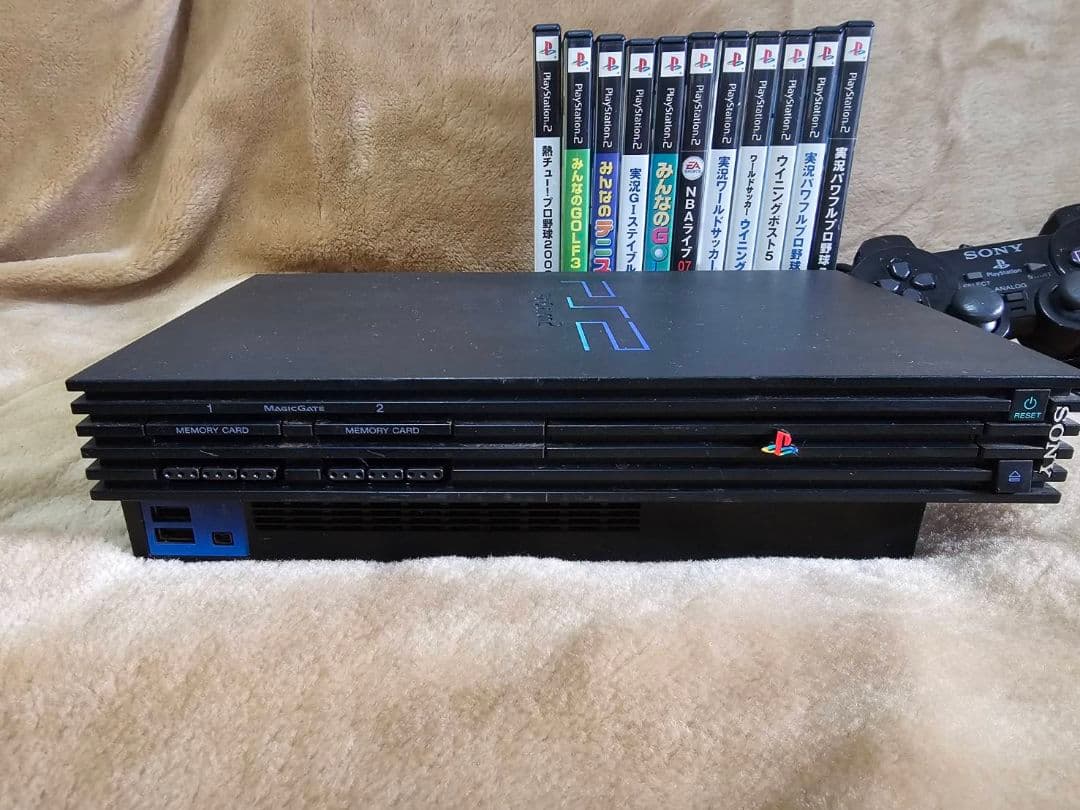 play station2 本体 + ソフト